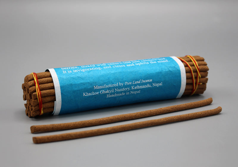Khachoe Ghakyil Nunnery Blue Lotus Blossom Tibetan Incense - nepacrafts