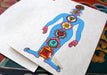 Fair Trade Seven Chakra Painted Handmade Nepalese Lokta Paper Greeting Card - nepacrafts