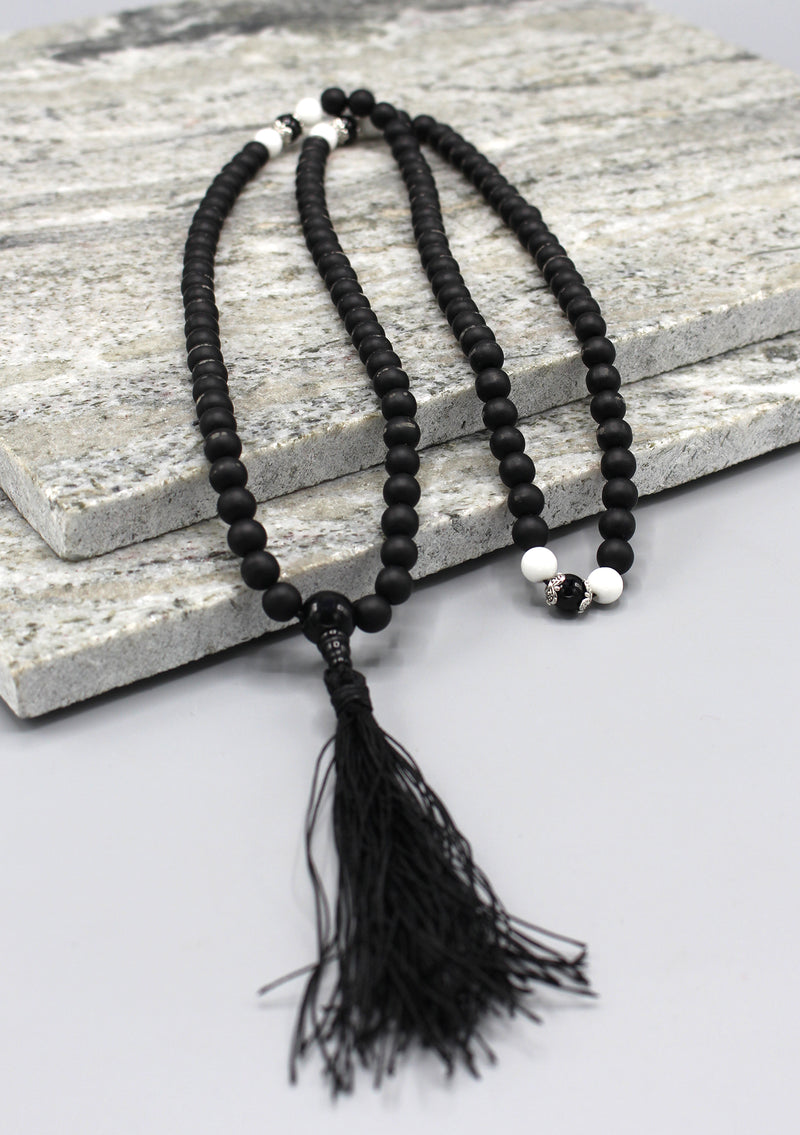 108 Beads Tibetan Black Prayer Mala