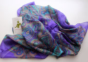 Vibrant Color Soft and Stylish Bandanas Silk Scarves, Summer Accessories - nepacrafts
