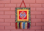 Tibetan Lukcy Symbol Wall Hanging Banner - nepacrafts