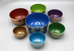 Seven Chakras Seven Colors Healing Singing Bowls - nepacrafts
