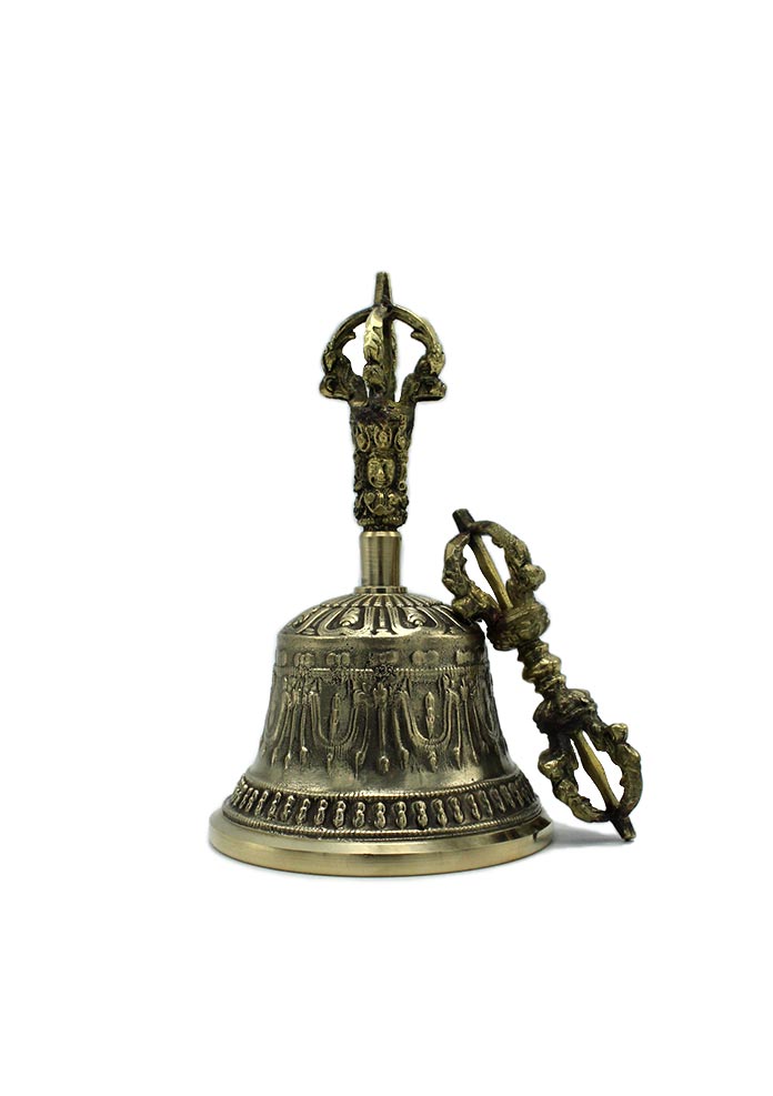 Bell and Dorjee Set Buddhist Ritual Item