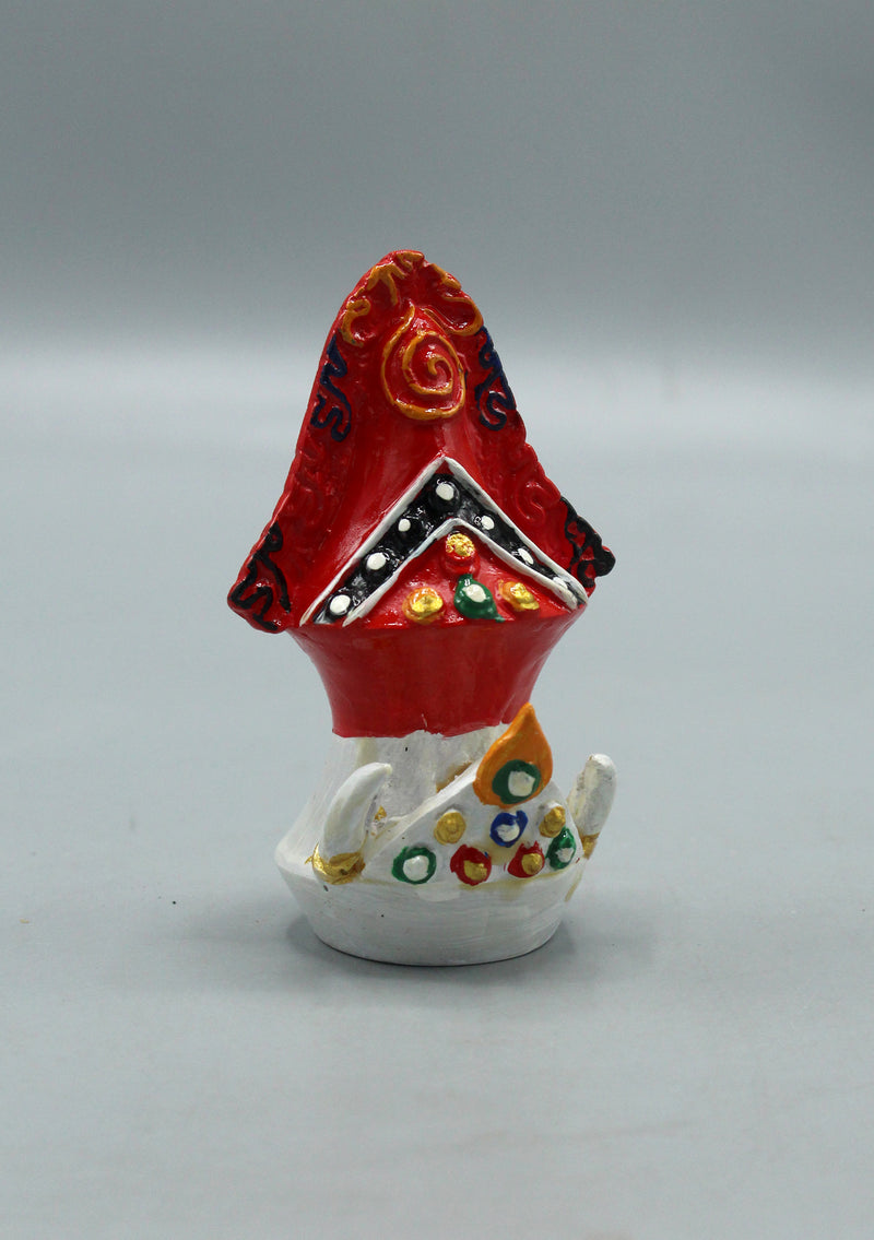 Handpainted Buddhist Ritual Drakpo Shaltze Torma