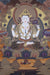 Majestic Handpainted Chenrezig Thangka 40x30cm