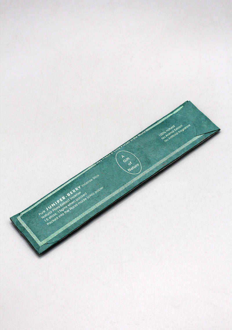 Juniper Berry Flora Incense Sticks Set of 10