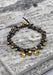 Colorful Stone Beaded Brass Bell Anklet - nepacrafts