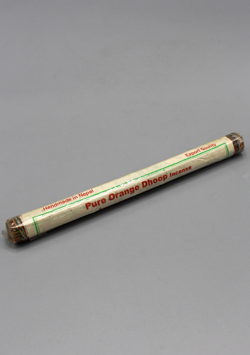 Pure Aromatic Orange Dhoop Incense - nepacrafts