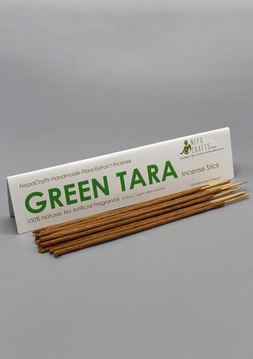 100% Natural NepaCrafts Handmade Green Tara Incense Sticks - nepacrafts