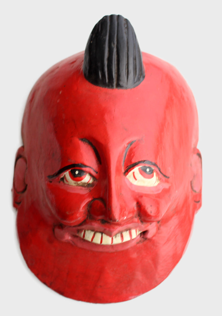 Joker Wooden Wall Hanging Mask - nepacrafts