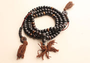 Yak Bone Tibetan Meditation Mala with Counter - nepacrafts