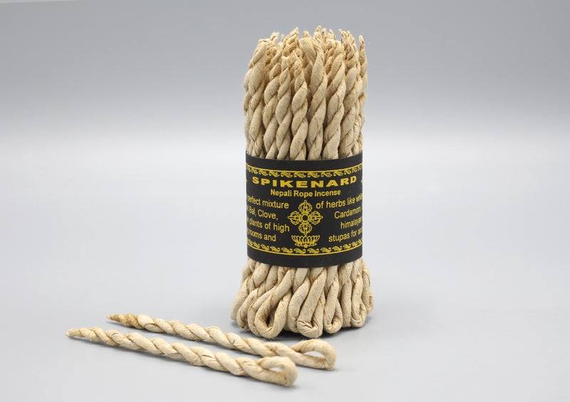 Spikenard Nepali Rope Incense - nepacrafts