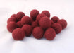 2cm/20mm Felted Wool Balls-Green, Beige, Pink, Brown - nepacrafts