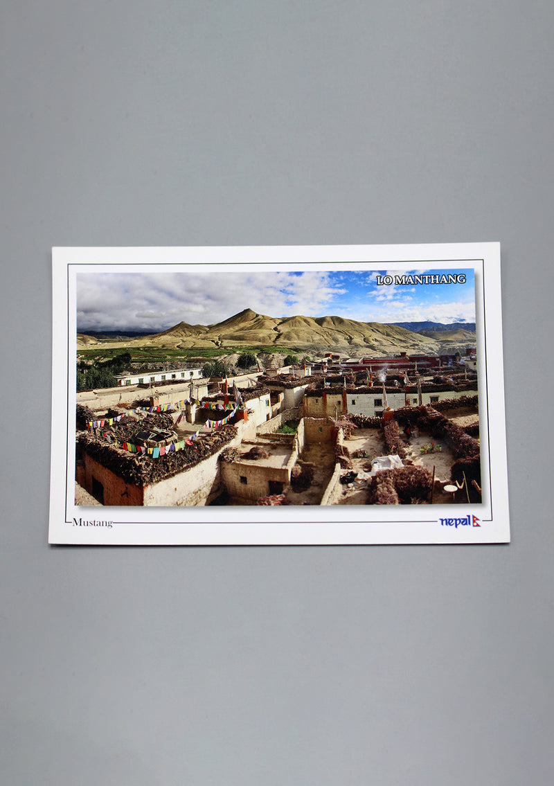 Lo Manthang Mustang Postcard