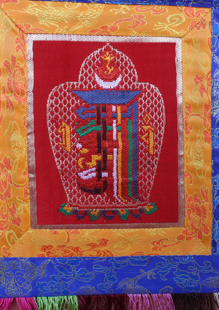 Tibetan Lukcy Symbol Wall Hanging Banner - nepacrafts