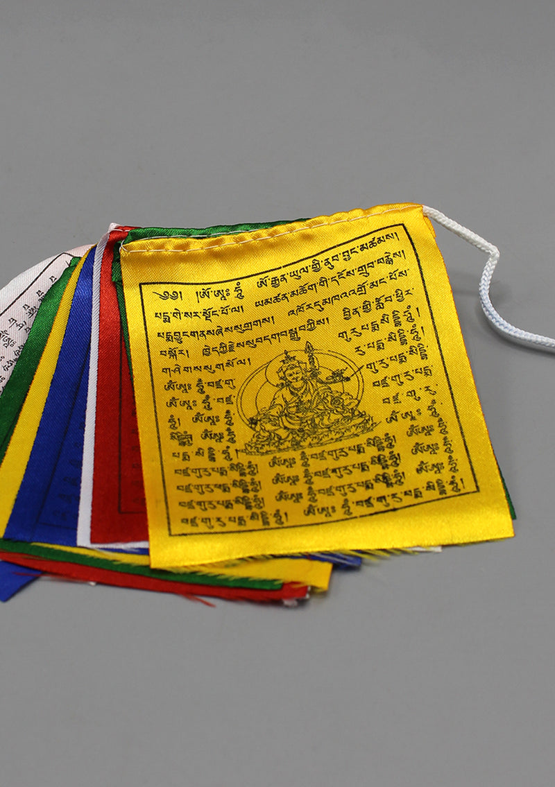 Guru Rinpoche Baby Polyester Silk Prayer Flags