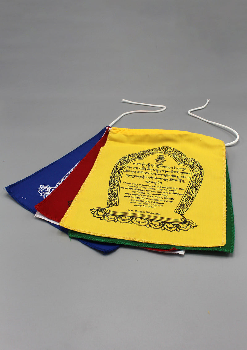 World Peace Flags-Hemmed Mini Flags
