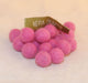 1cm Soft Felt Balls-Purple, Yellow, Pink, Dark Pink - nepacrafts