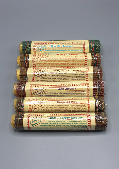 Himalayan Herbs Mixed Zhempo Tibetan Incense
