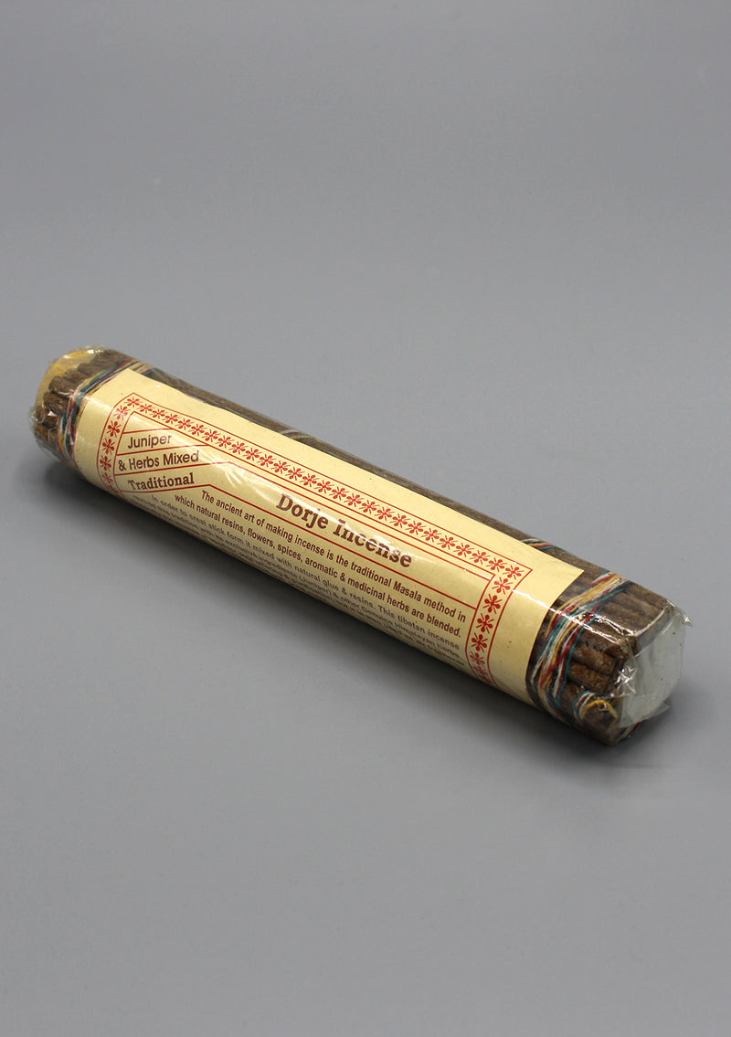 Juniper and Herbs Mixed Dorje Tibetan Incense