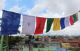 Heavy Cotton Large Tibetan Prayer Flags - nepacrafts