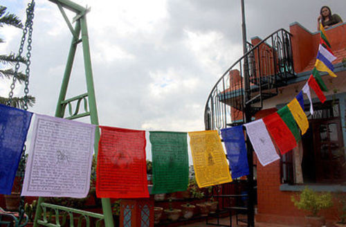 25 Large Cotton Tibetan Prayer Flags