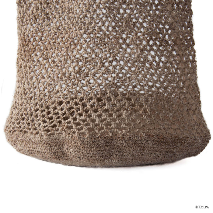 Handmade Fairtrade Nettle Tote Bag