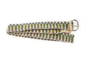 Multicolor Ecofriendly Hand Woven Unisex Hemp Belt - nepacrafts