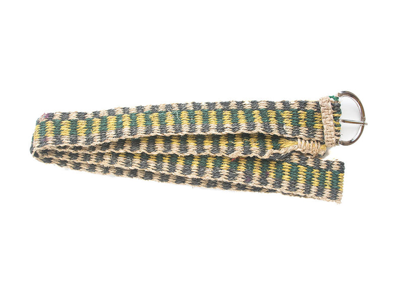 Multicolor Ecofriendly Hand Woven Unisex Hemp Belt - nepacrafts
