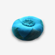 Fair Trade Blue Singing Bowl Cushion-Available in Three Sizes - nepacrafts