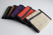 Bi Fold Hemp Wallets - nepacrafts