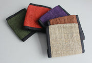 Bi Fold Hemp Wallets - nepacrafts