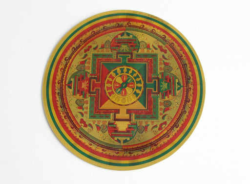 Golden Mandala Sticker - nepacrafts