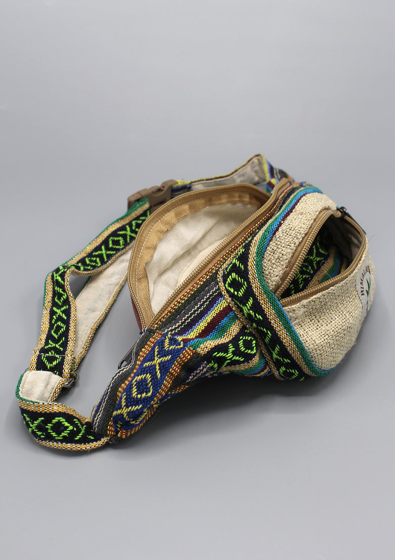 Gheri Hemp Money Belt Bag - nepacrafts