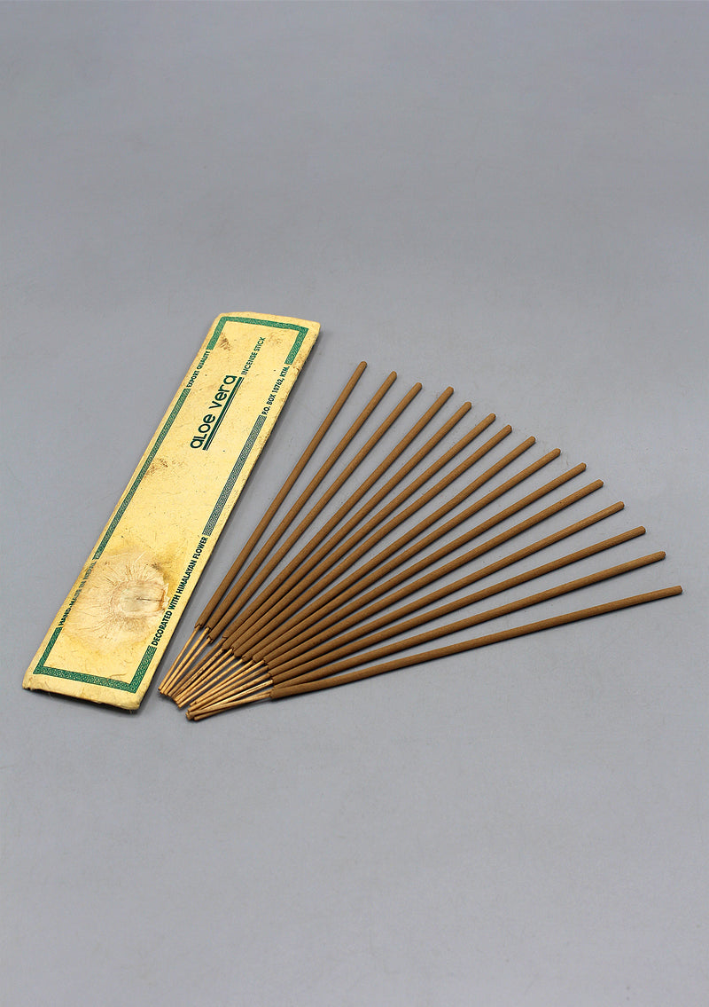 Aloe Vera Flora Incense Sticks Set of 10