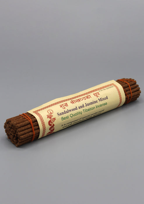 Sandalwood and Jasmine Mixed Best Quality Tibetan Incense - nepacrafts