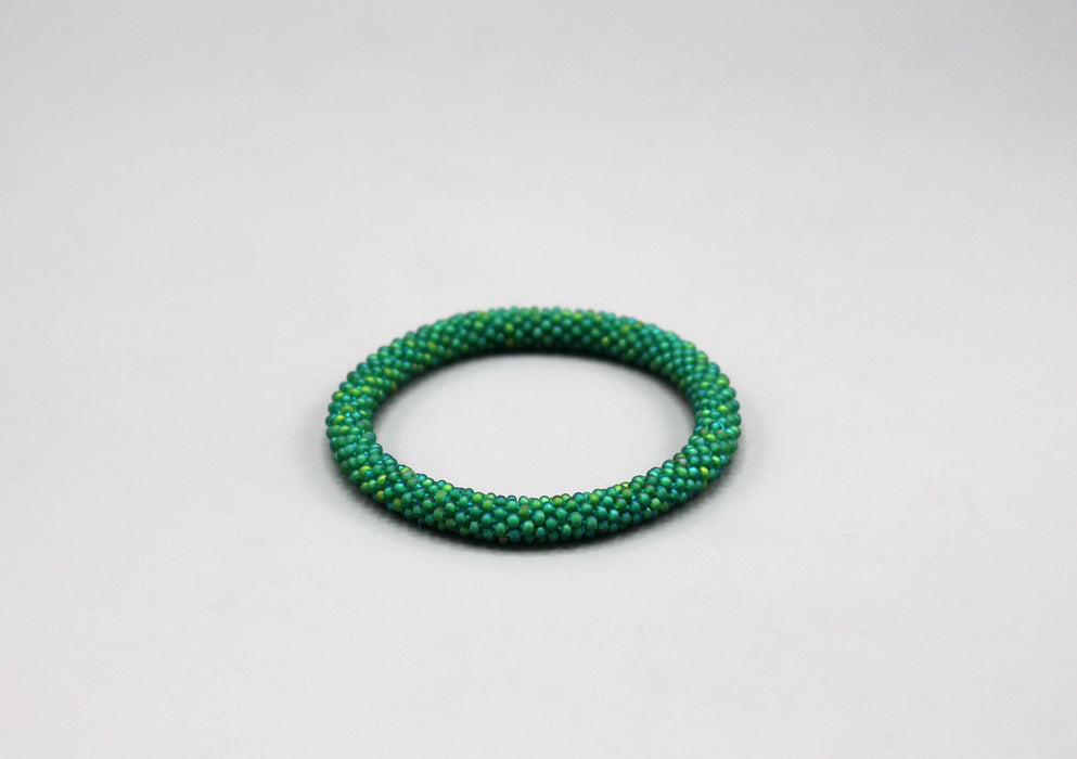 Green Roll on Unisex Bracelet - nepacrafts