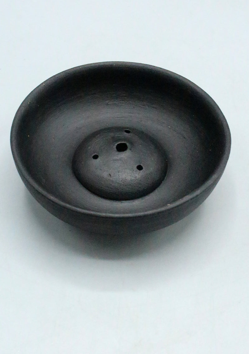 Black Rope  and Tibetan Incense Burner