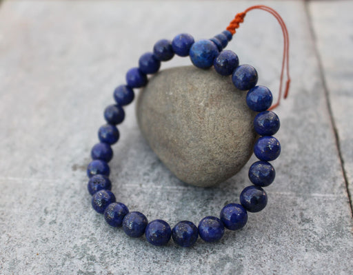 Lapislazuli Wrist Mala - nepacrafts