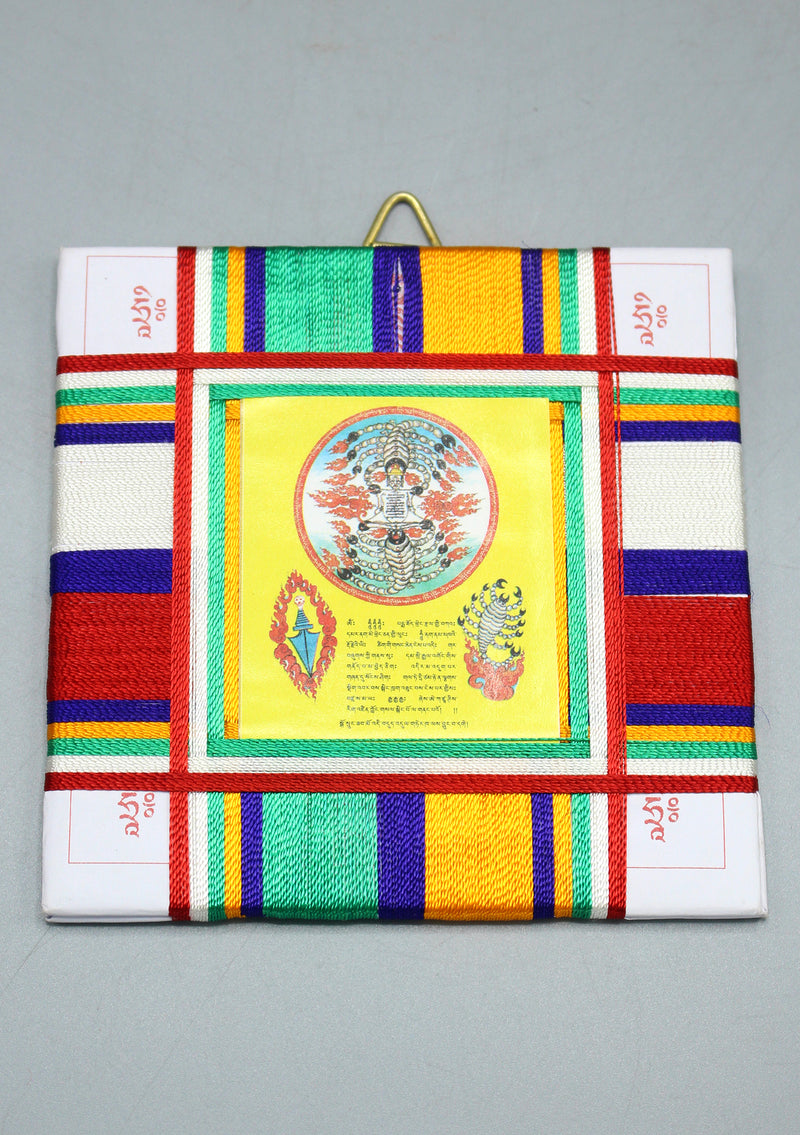 Goh Sung Entrance Protector Tibetan  Mantra Amulet 4inch