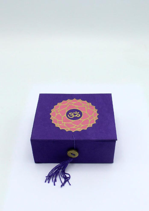 Sahasrara Singing Bowl Gift Set 3 Inch - Crown Chakra