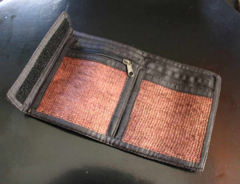 Bi Fold Hemp Wallets - nepacrafts