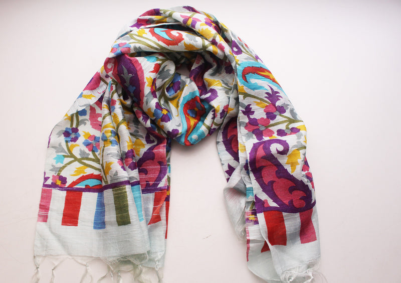 Floral Print Fashion Women's Summer Scarf - nepacrafts