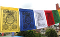 Tibetan Astrology Jyoti Chakra Wheel Prayer Flags - nepacrafts