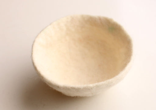 Handfelted Felt Bowls 4" For Keeping Jewelry, Watches and Smaller Items - nepacrafts
