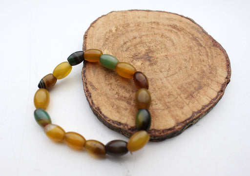 Amber Beads Unisex stretchable Bracelet, Yoga and Meditation Bracelet - nepacrafts