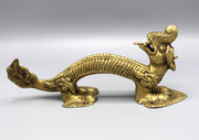 Brass Dragon Traditional Door Handle - nepacrafts