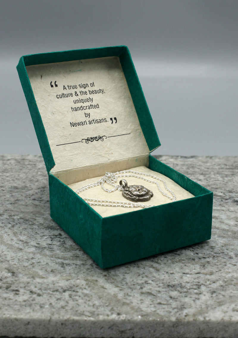 Bhairav Silver Sterling  925 Pendant