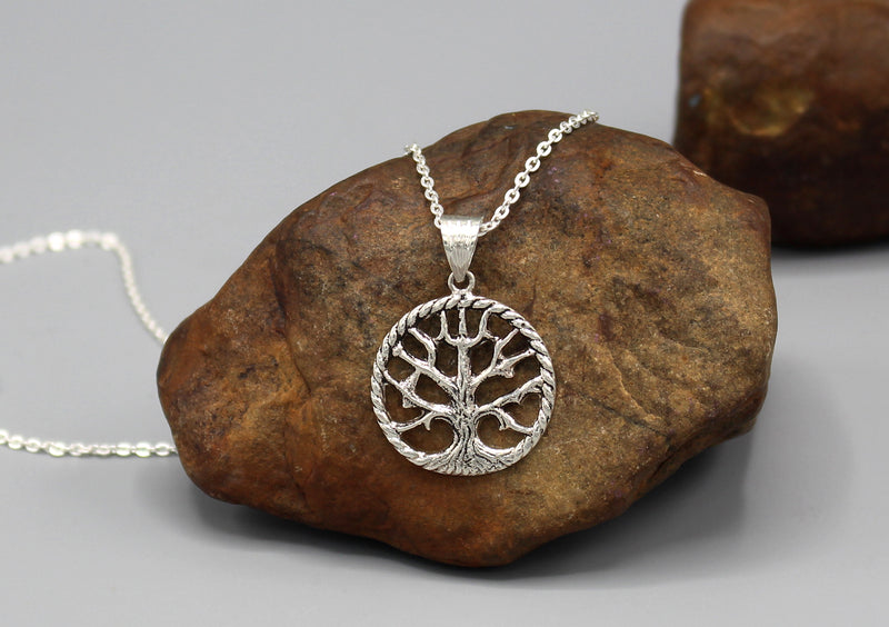 Tree of Life Silver Pendant - nepacrafts