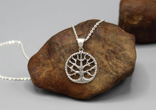 Tree of Life Silver Pendant - nepacrafts